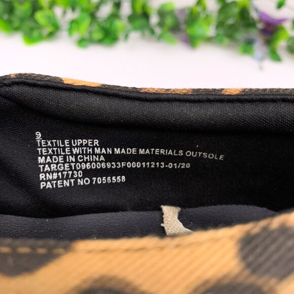 A New Day Cheetah Print Slide On Sneakers Size 9 - Picture 6 of 11